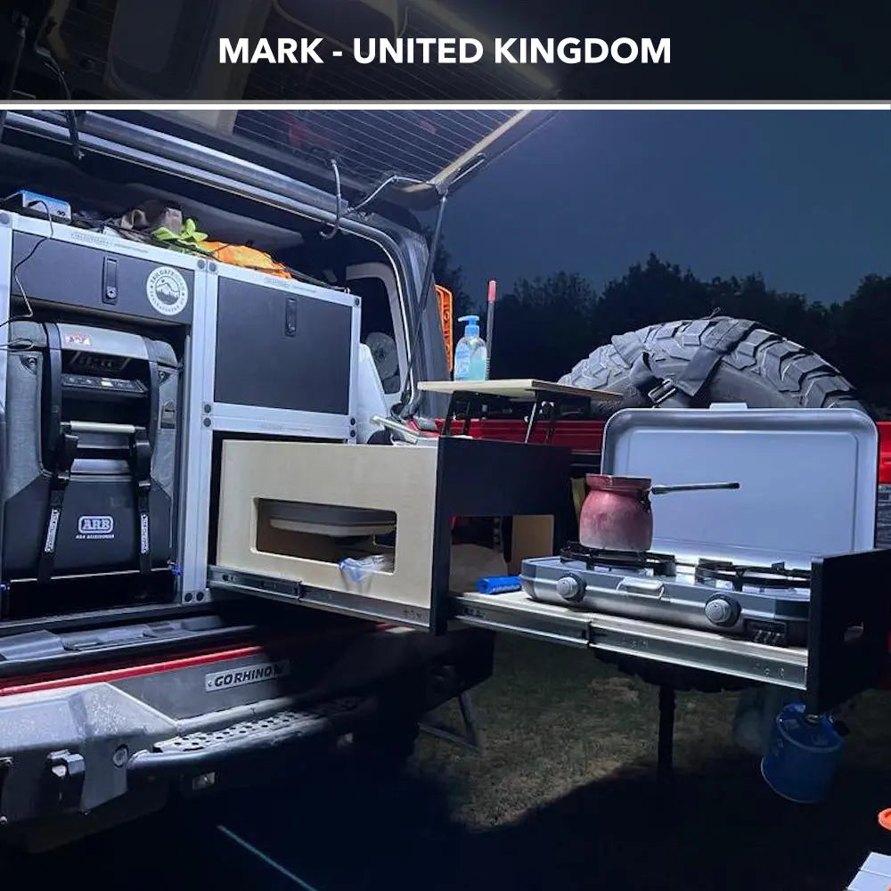 Fridge module with drawer  TAILGATE GEAR