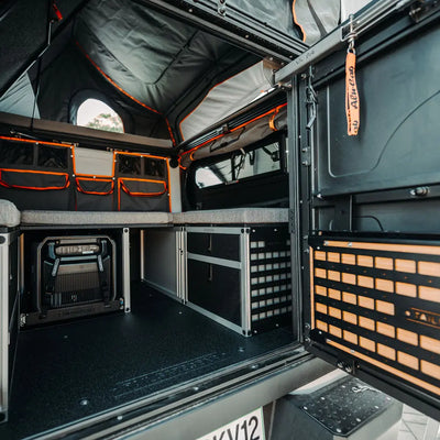 Alu-Cab Canopy Camper Modules & Setup  TAILGATE GEAR