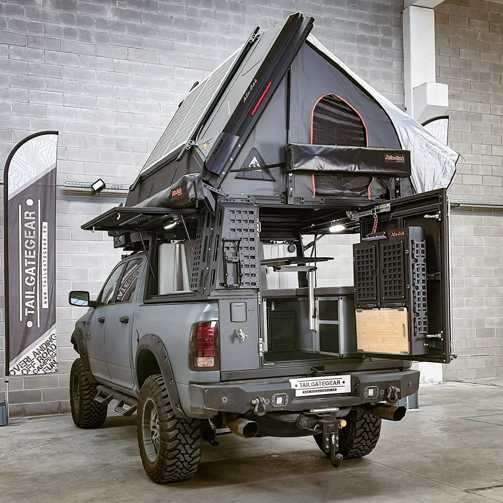 Alu-Cab Canopy Camper Modules & Setup  TAILGATE GEAR