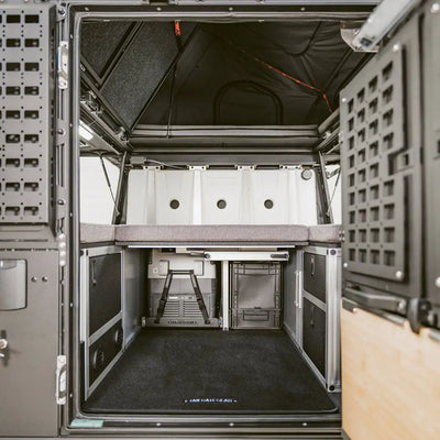 Alu-Cab Canopy Camper Modules & Setup  TAILGATE GEAR