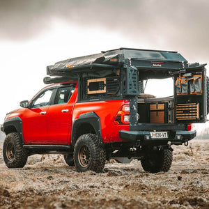 camper modules Alu-Cab Modcap and Canopy Camper Set-up - Features & Configurations