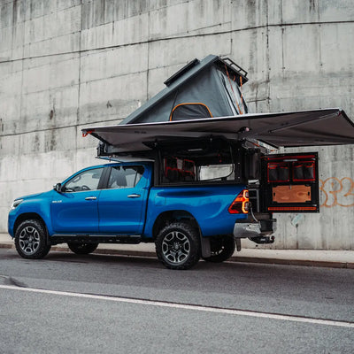 Alu-Cab Canopy Camper Modules & Setup  TAILGATE GEAR