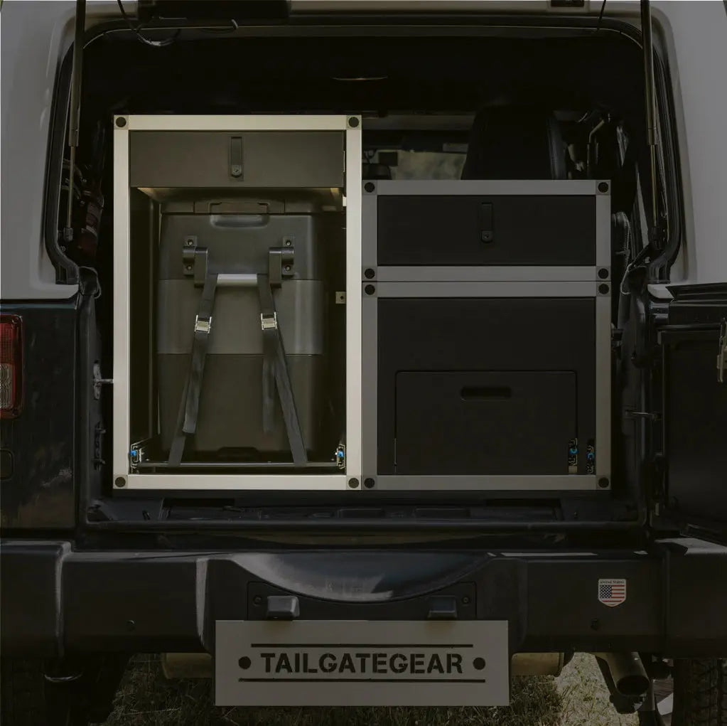 Fridge module with drawer  TAILGATE GEAR